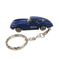 3"x1-1/4"x1-1/4" Race Car Keychain